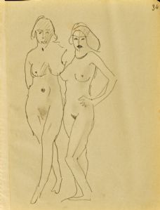 Stella and Giovannina, January 22, 1930